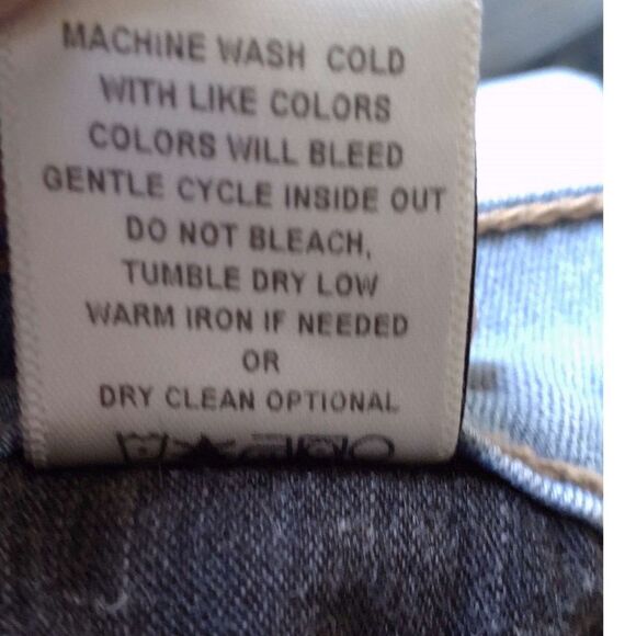 Flying Monkey‎ Platinum Light Wash Ankle Skinny Jeans | Distressed | Size 29 - Picture 7 of 7